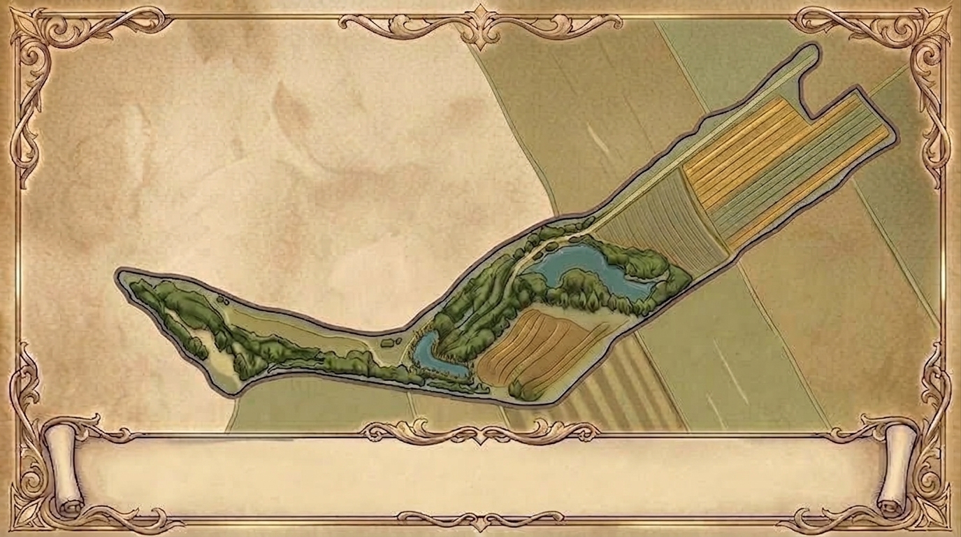 Mapa terenu festiwalu Raróg